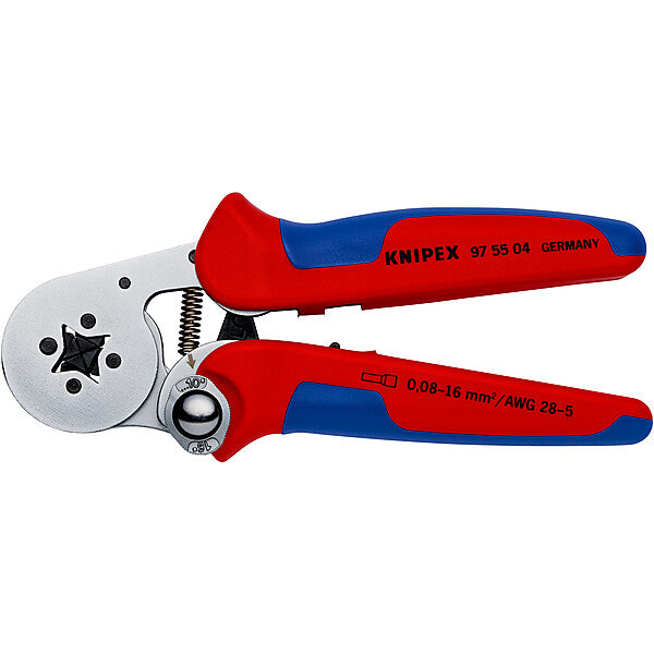 KNIPEX Aderendhülsen-Presszange 0,08-10+16qmm 97 55 04 SB